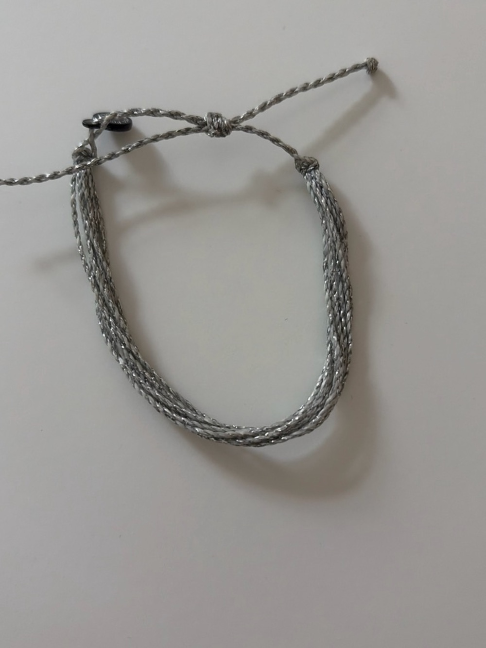 Puravida bracelet Silver Braided Cord Adjustable Bracelet - Women's Jewelry